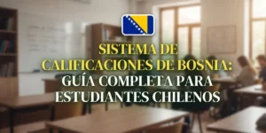 Sistema de calificaciones de Bosnia Guía completa para estudiantes chilenos