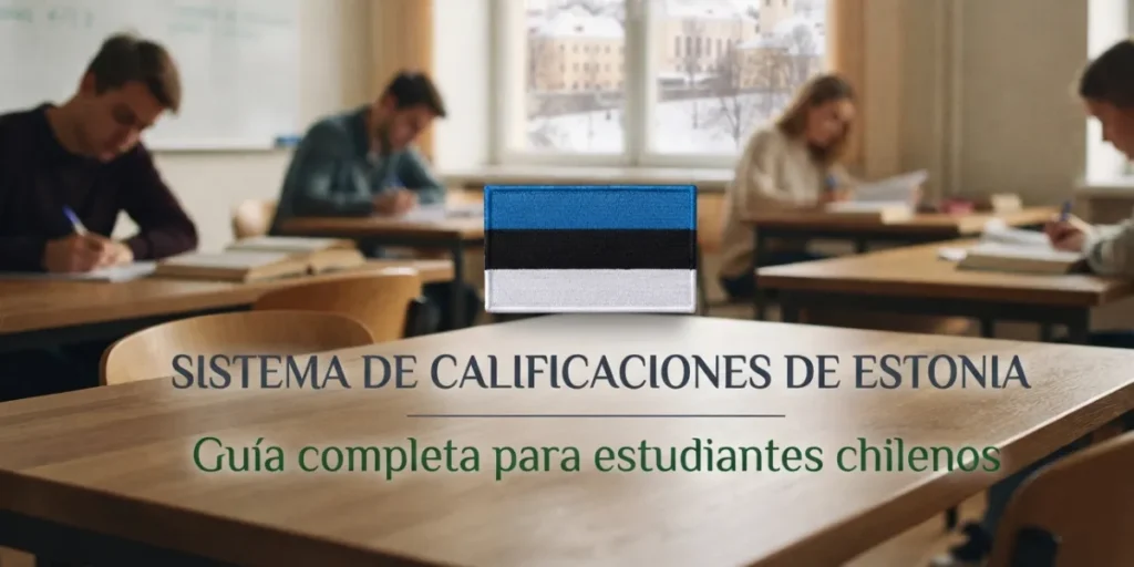 Sistema de calificaciones de Estonia Guía completa para estudiantes chilenos