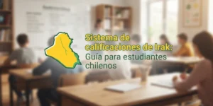 Sistema de calificaciones de Irak Guía para estudiantes chilenos