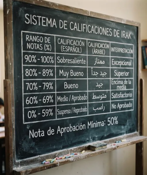 Sistema de calificaciones de Irak