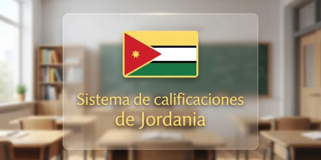 Sistema de calificaciones de Jordania Guía de conversión para estudiantes chilenos