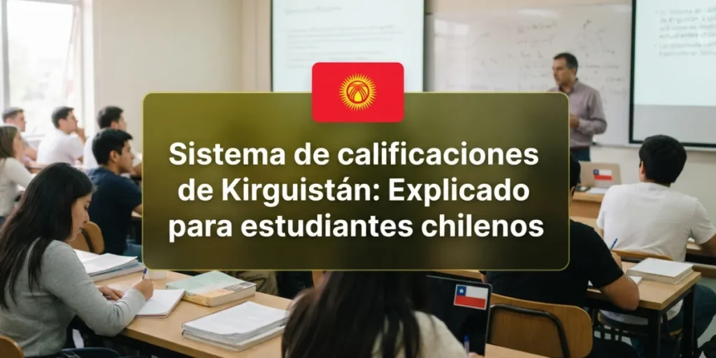 Sistema de calificaciones de Kirguistán Explicado para estudiantes chilenos