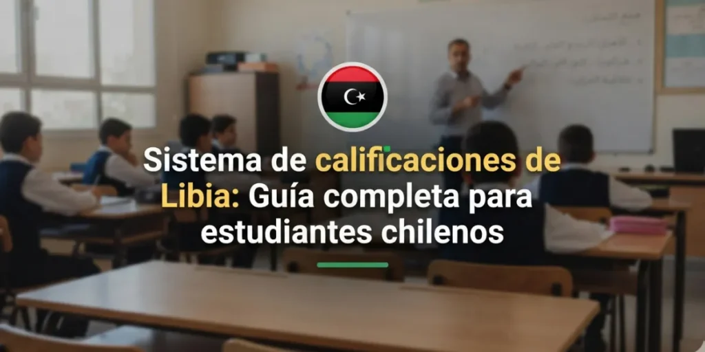 Sistema de calificaciones de Libia Guía completa para estudiantes chilenos