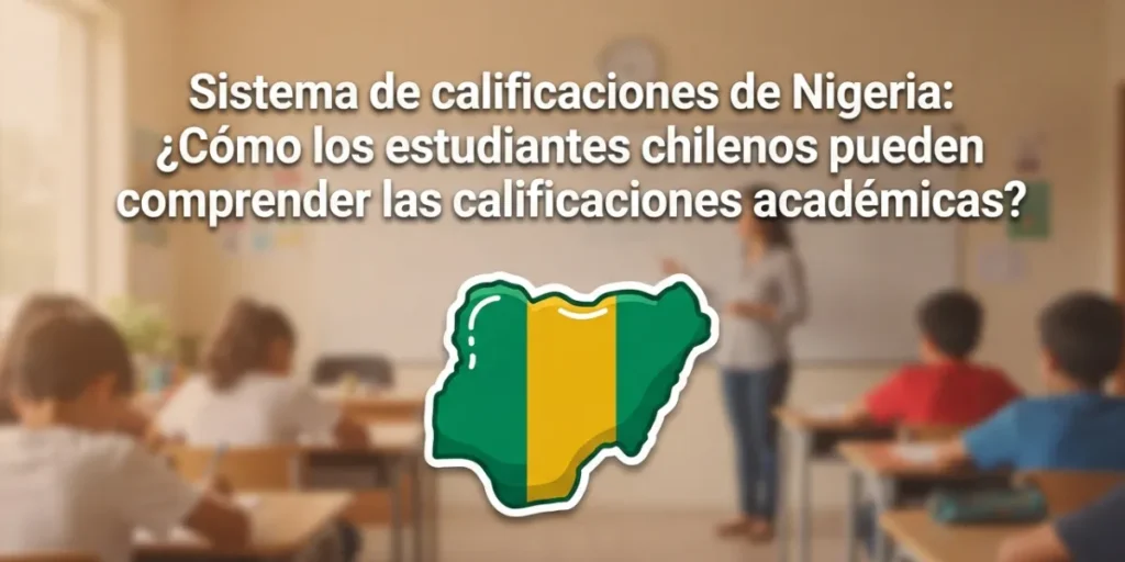 Sistema de calificaciones de Nigeria ¿Cómo los estudiantes chilenos pueden comprender las calificaciones académicas