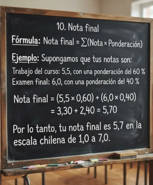 10. Nota final