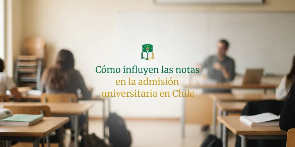 Cómo influyen las notas en la admisión universitaria en Chile