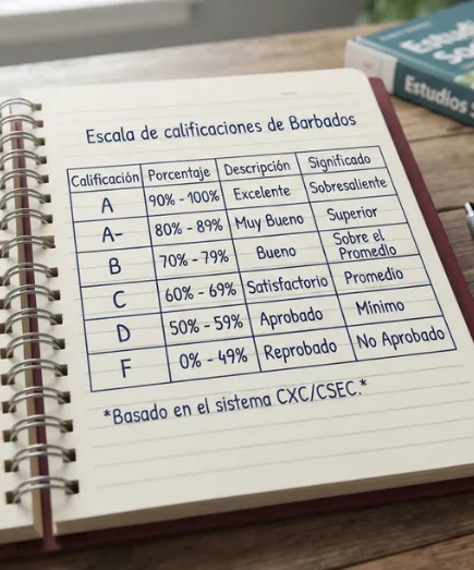 Escala de calificaciones de Barbados