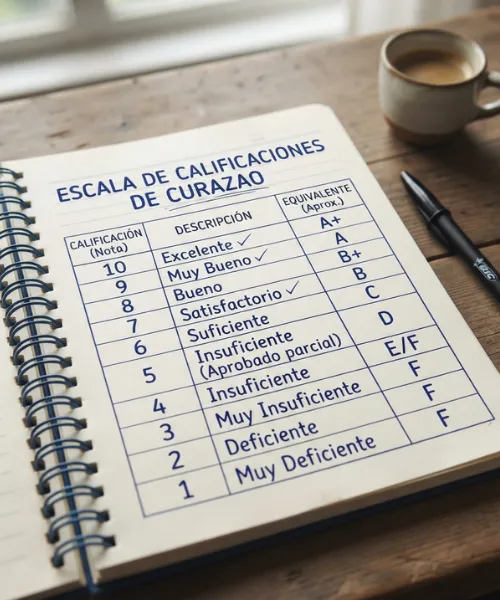 Escala de calificaciones de Curazao