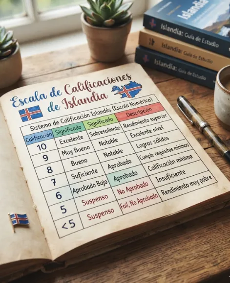 Escala de calificaciones de Islandia