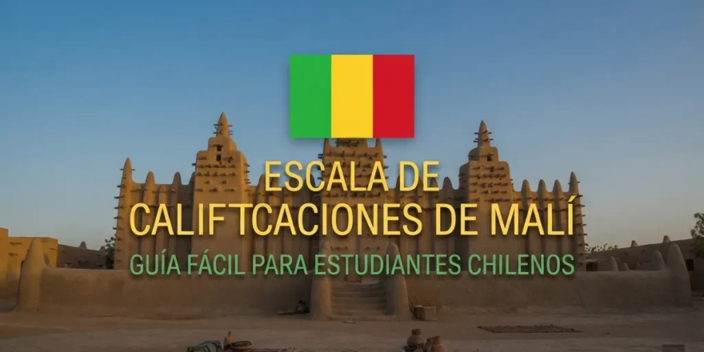 Escala de calificaciones de Malí Guía fácil para estudiantes chilenos