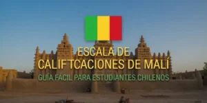 Escala de calificaciones de Malí Guía fácil para estudiantes chilenos