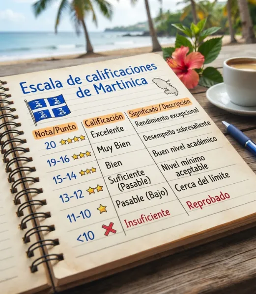 Escala de calificaciones de Martinica