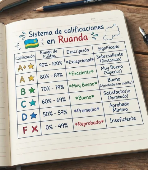 Escala de calificaciones de Ruanda