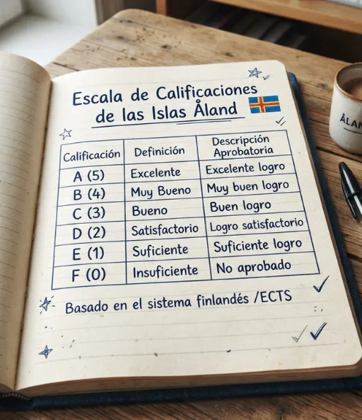 Escala de calificaciones de las islas Åland