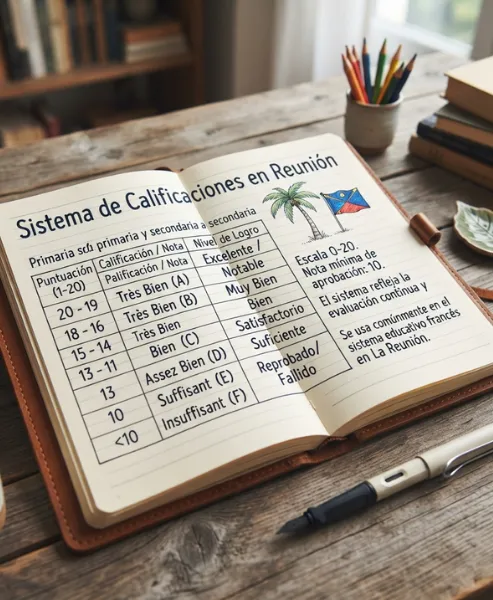 Escala de calificaciones en Reunión