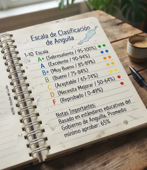 Escala de clasificación de Anguila