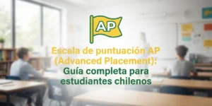 Escala de puntuación AP (Advanced Placement) Guía completa para estudiantes chilenos