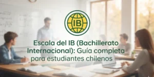 Escala del IB (Bachillerato Internacional) Guía completa para estudiantes chilenos