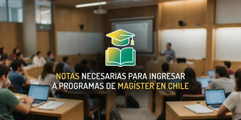Notas necesarias para ingresar a programas de magíster en Chile