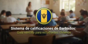 Sistema de calificaciones de Barbados Guía sencilla para estudiantes chilenos