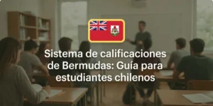 Sistema de calificaciones de Bermudas Guía para estudiantes chilenos