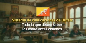 Sistema de calificaciones de Bután Todo lo que deben saber los estudiantes chilenos