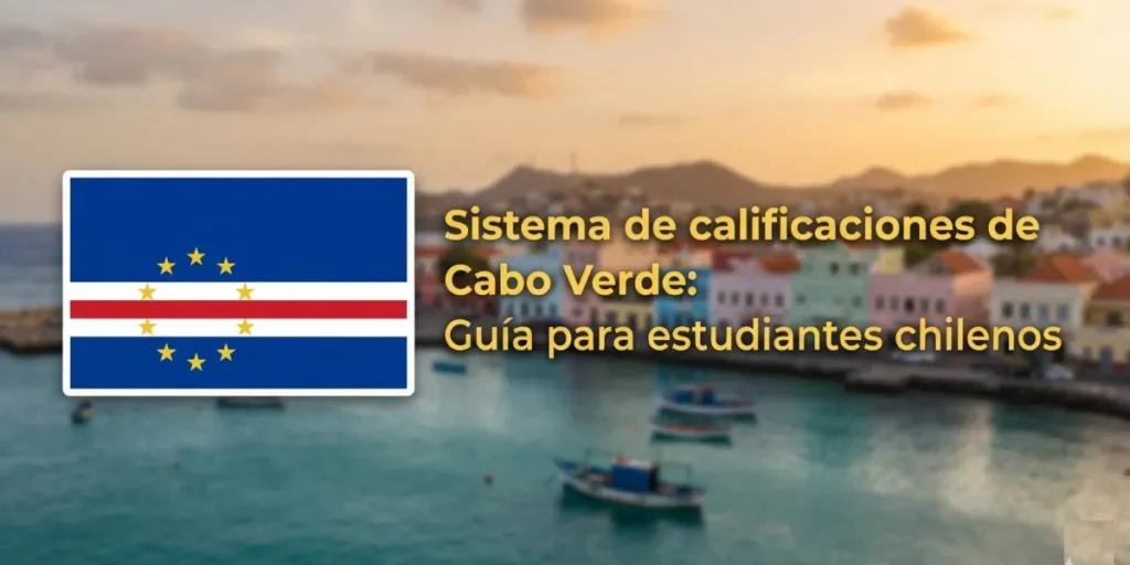 Sistema de calificaciones de Cabo Verde Guía para estudiantes chilenos