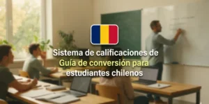 Sistema de calificaciones de Chad Guía de conversión para estudiantes chilenos
