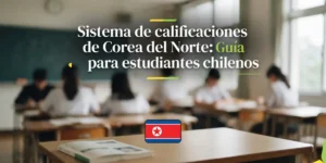 Sistema de calificaciones de Corea del Norte Guía para estudiantes chilenos