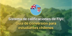 Sistema de calificaciones de Fiyi Guía de conversión para estudiantes chilenos