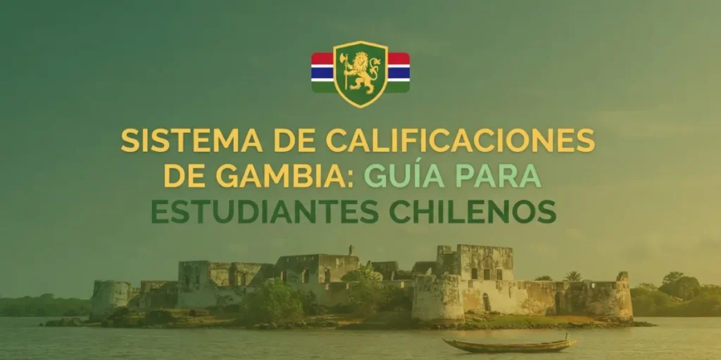 Sistema de calificaciones de Gambia Guía para estudiantes chilenos