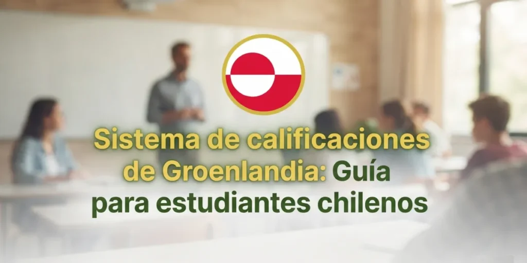 Sistema de calificaciones de Groenlandia Guía para estudiantes chilenos