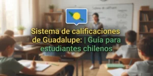 Sistema de calificaciones de Guadalupe Guía para estudiantes chilenos