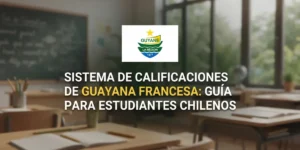 Sistema de calificaciones de Guayana Francesa Guía para estudiantes chilenos