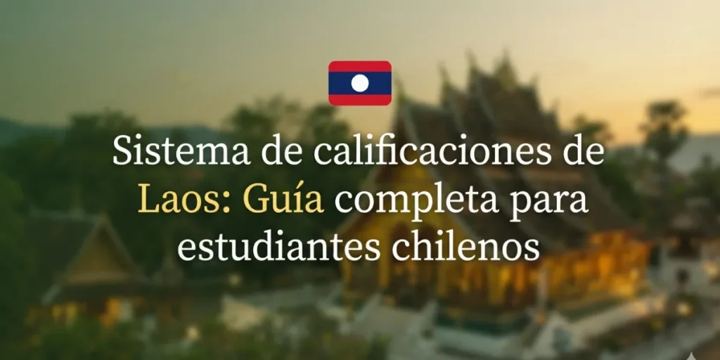 Sistema de calificaciones de Laos Guía completa para estudiantes chilenos