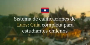 Sistema de calificaciones de Laos Guía completa para estudiantes chilenos