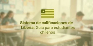 Sistema de calificaciones de Liberia Guía para estudiantes chilenos