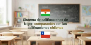 Sistema de calificaciones de Níger comparación con las calificaciones chilenas