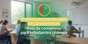 Sistema de calificaciones de Turkmenistán Guía de conversión para estudiantes chilenos