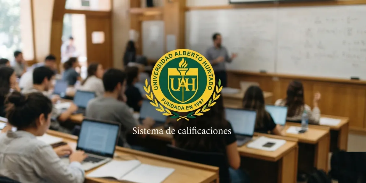 Sistema de calificaciones de la Universidad Alberto Hurtado