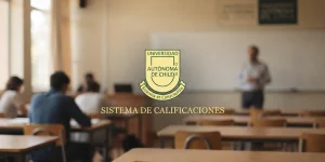 Sistema de calificaciones de la Universidad Autónoma de Chile