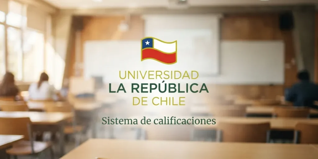 Sistema de calificaciones de la Universidad La República de Chile