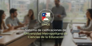 Sistema de calificaciones de la Universidad Metropolitana de Ciencias de la Educación