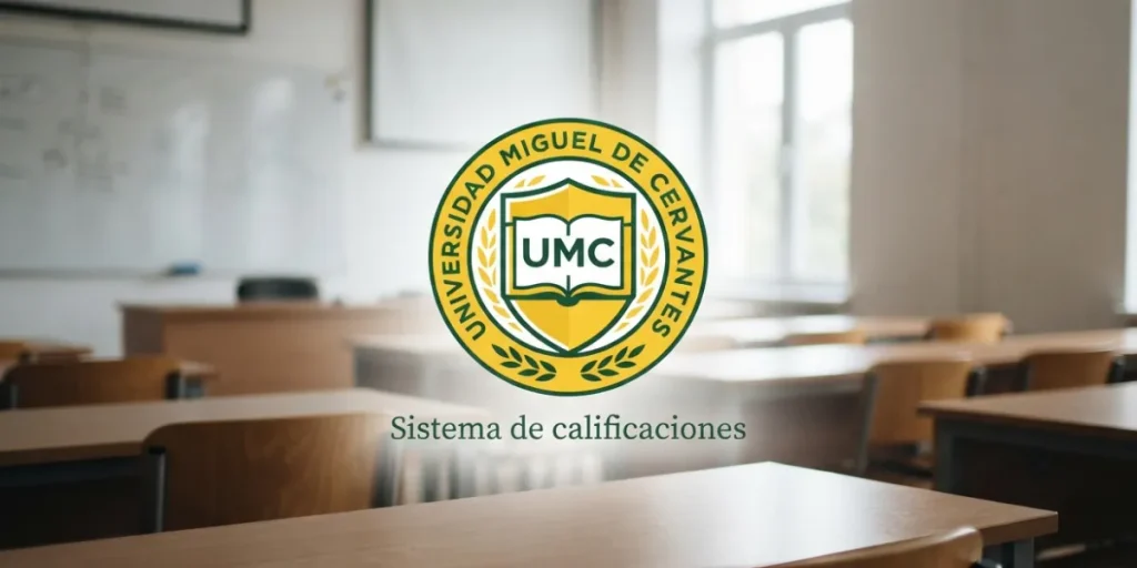 Sistema de calificaciones de la Universidad Miguel de Cervantes