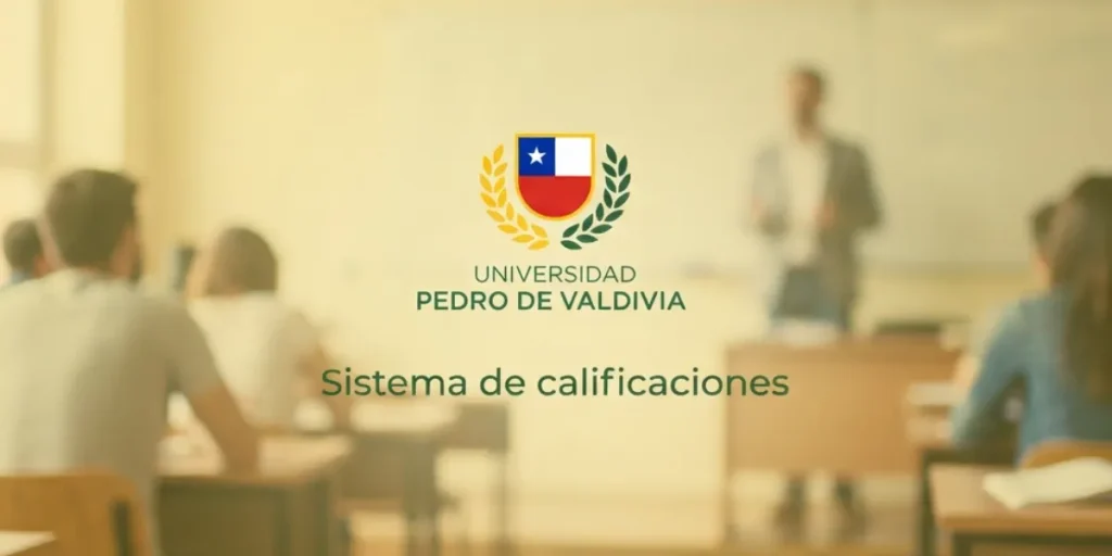 Sistema de calificaciones de la Universidad Pedro de Valdivia