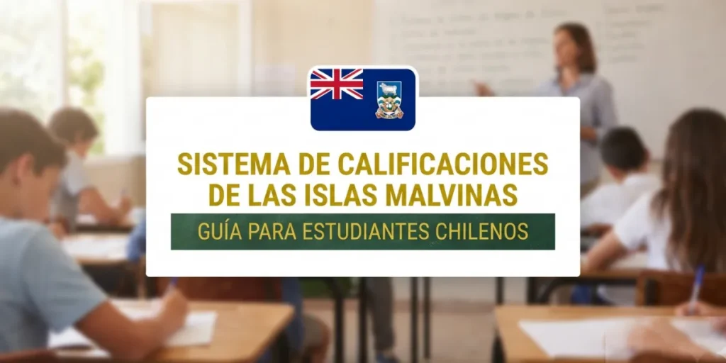 Sistema de calificaciones de las Islas Malvinas Guía para estudiantes chilenos