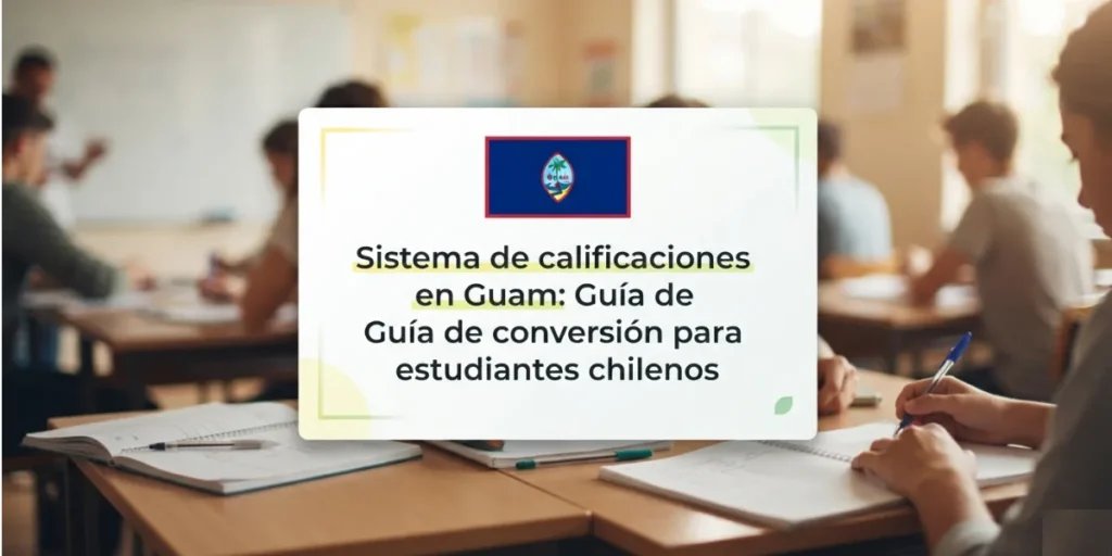 Sistema de calificaciones en Guam Guía de conversión para estudiantes chilenos