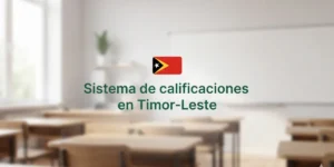 Sistema de calificaciones en Timor-Leste