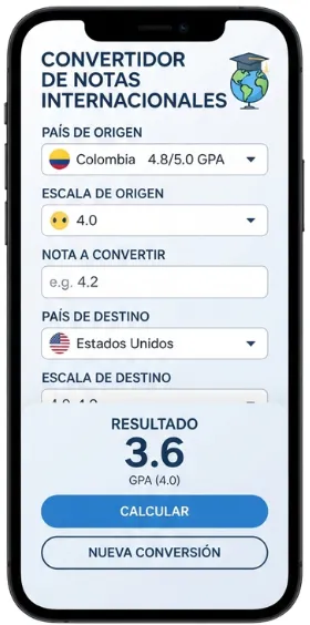 Convertidor de notas