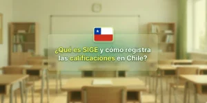 ¿Qué es SIGE y cómo registra las calificaciones en Chile